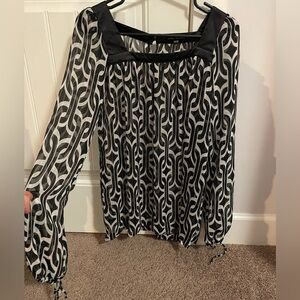 Long sleeve see through shirt